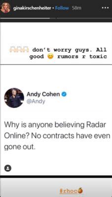 RHOC's Gina Kirschenheiter Shares Cryptic Post Amid Firing .